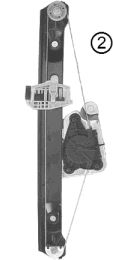 VAN WEZEL 0628264 -  Подъемное устройство для окон